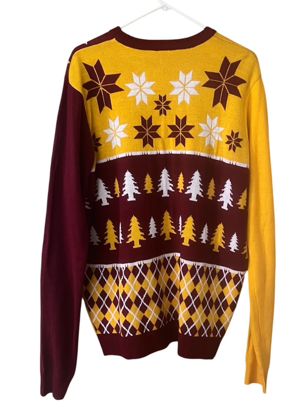 NFL Washington Football Ugly Christmas Sweater/XL - Picture 2 of 3